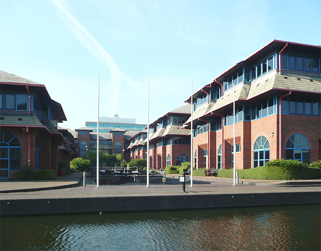 Aston Cross Business Village Buildings and Canal